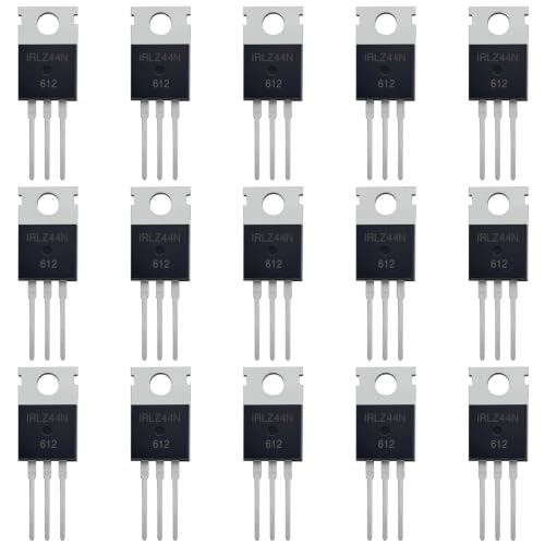 Image of 15PCS IRLZ44N MOSFET Transistors 47A 55V Logic Level TO-220 N-Channel Power
