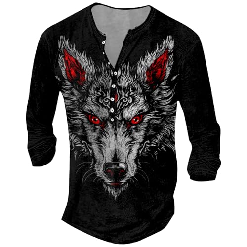 MARSVOVO Long Sleeve T Shirt Men Cross Print Cool Skull Graphic V Neck Casual Us USA Flag American Tops for Men