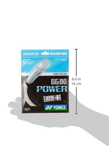 YONEX BG80 バドミントンガット 0.68mm約十回分 楽天市場】ヨネックス バドミントンガット BG80パワー 0.68mm BG