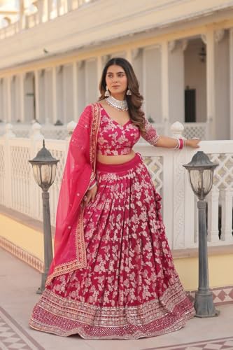 ITASHIYA indian ready to wear lehenga choli for women flared party night with stitched blouse LW-7080