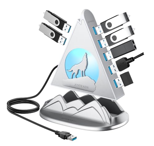 Hub USB 3.0 répartiteur vertical pour ordinateur portable MacBook et Xbox