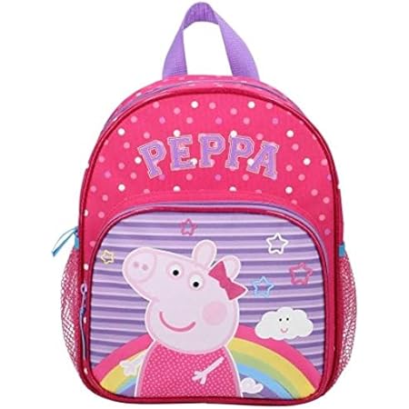 Offクーポン対象 Peppa Pig ペッパピッグ リュックサック 可愛い ピンク キッズ 子供用 細川家文書中世編 ベビー キッズ マタニティ バッグ ランドセル Www Writeawriting Com