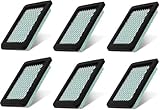 6pcs Air Filter Element for H-on-da GC135 GC160 GC190 GCV135 GCV160 GSV190 GX100 HRU19 HRU197
