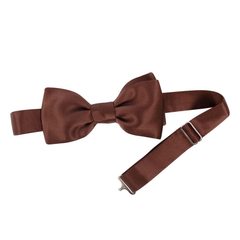 Papillon in seta cioccolato - Made in France