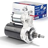 16450N Starter Motor Compatible with Porsche 914 1974-1975 1.8L, Volkswagen Beetle 1970-1979 1.6L,