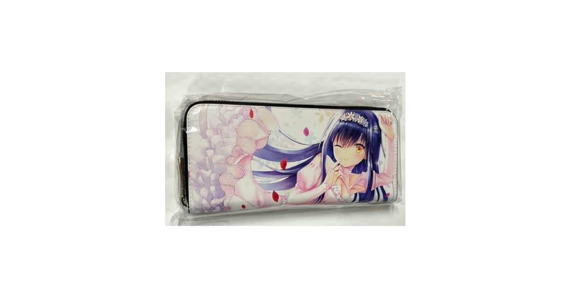 最終値下げ　Summer Pockets RB 本革製スリム財布 希少品 Summer Pockets 本革二つ折り財布 / 特典：久島 鴎| アニメ