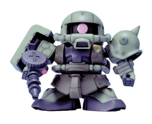 GUNPLA SD Gundam BB Senshi Vol. 218 MS-06F Zaku II figurine pour bureau