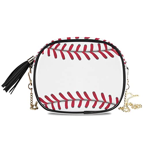 Crossbody Bag for Women Shoulder Bag with Chain Strap and Tassel