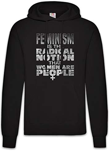Sweat à capuche Feminism is The Radical Notion Urban Backwoods en coton confortable pour femme
