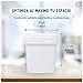 D' Luxy Pack 10 Cubos de Polipropileno Alimentario, 5 L (21x19cm). Reciclables,...