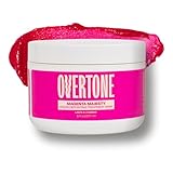 Overtone Color Depositing Conditioner - 8 oz Semi Permanent Hair Color with Shea Butter & Coconut Oil - Vegan, Cruelty-Free - Extreme Magenta