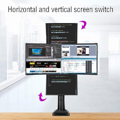 Bras de moniteur mural réglable pour écran 17-49" LED LCD - 5