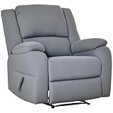 Einstellbare Lehne und Fußstütze: Genießen Sie erstklassigen Komfort mit der verstellbaren Rückenlehne unseres Relaxsessels, die sich in zwei Positionen bis zu einem Winkel von 148° einstellen lässt. Einfach den seitlichen Griff bedienen und zurücklehnen – die integrierte Fußstütze erhöht dabei zusätzlich Ihren Komfort