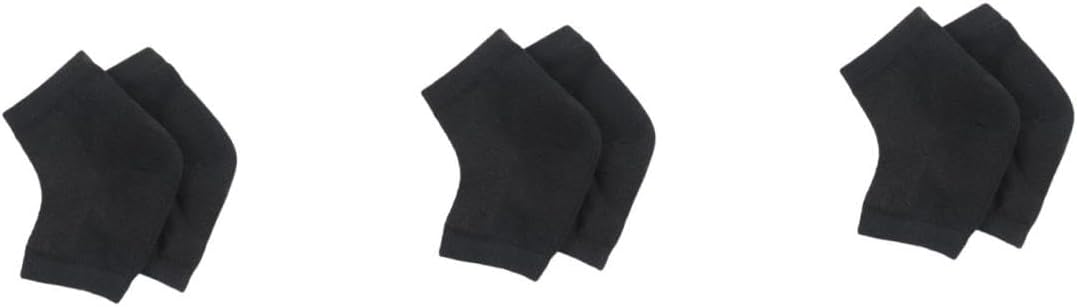 NOLITOY 9pcs Heel Socks for Women Men Moisturizing Heel Sleeve Open Toe Socks Foot Moisturizing Dry