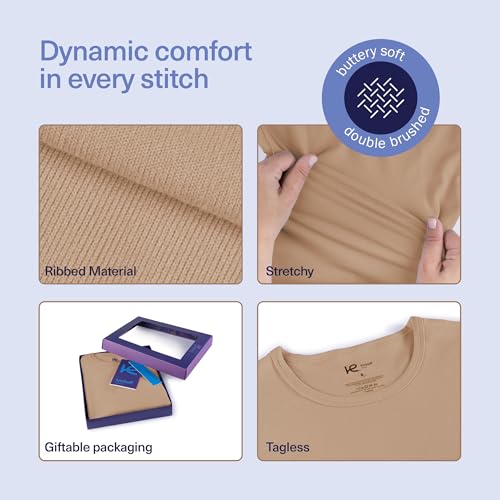 Thermal Underwear for Kids Boys Thermals Top & Bottom Set Long Underwear Base Layer Pajamas2