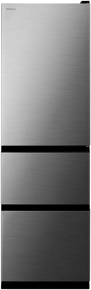 日立 冷蔵庫 幅54cm 315L 左開き R-V32VL S グラファイトシルバー まんなか野菜 シンプルデザイン - Amazonセール価格 ¥99,800