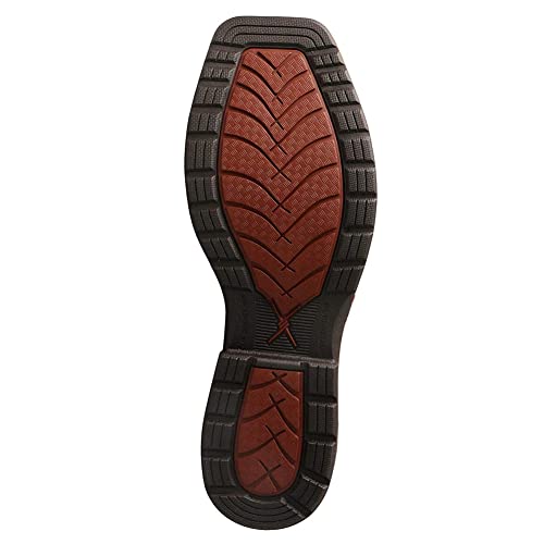 Image of Twisted X Men's 12 inch Western Work Boot, Square Toe Alloy Toe with CellStretch