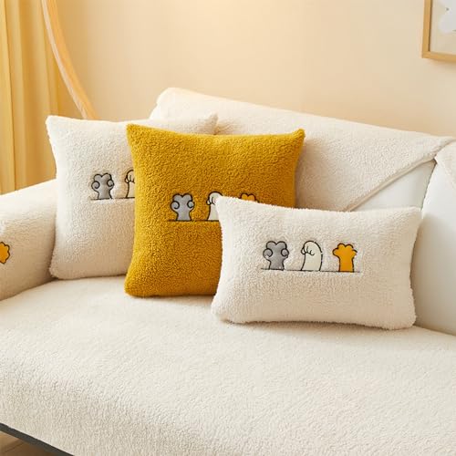 Bobomon Sofa überzug Couch überwurf Sofabezug Ecksofa 1 2 3 4 Sitzer Couch Cover L-Form Abdeckung rutschfeste Sofadecke für Haustiere