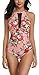 B2prity Women One Piece Swimsuit, High Neck Bathing Suit Plus Size Tummy Control