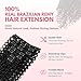 SIYUSI Kinky Curly Clip In Extensions, 3C 4A 100% Brazilian Remy Human Hair Clip Ins, Invisible & Scalp-Friendly, Natural Black Color, 3.52oz, 7Pcs (18 Inch)