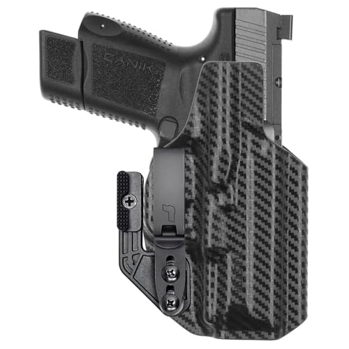 Tulster Oath IWB Kydex Holster fits: Canik TP9 Elite SC | Optic Compatible Inside The Waistband Appendix Concealed Carry
