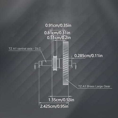 Engrenage extrudeuse imprimante 3D métal robuste pour alimentation fluide et stable