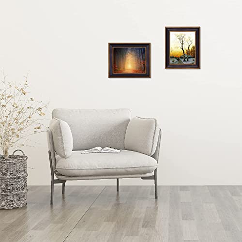 Space Art Deco, 11X14 Gold Black Design Diploma Frame Black Over Gold Double Mat For 8.5X11 Certificates And Documents Sawtooth Hangers Wall Mount (1-Pack, Ornate Gold) #TOP7