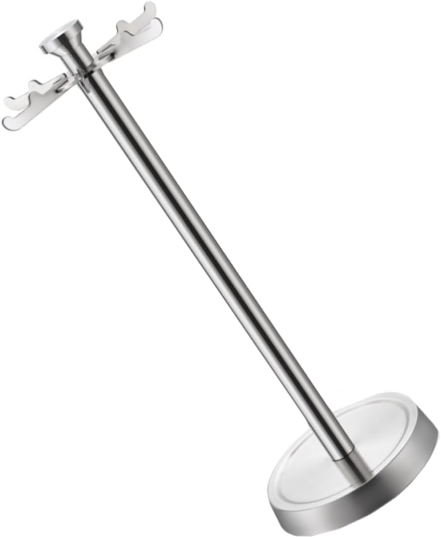 ABOOFAN 1Pc Cooking Utensils Organizer Rack with Hooks for Kitchen Storage Spoon and Shovel Holder Countertop Kitchen Supplies and Convenient