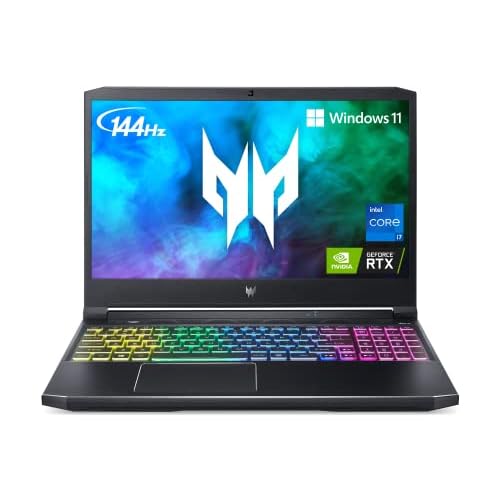 Acer Predator Helios 300 PH315-54-760S Gaming Laptop | Intel i7-11800H | NVIDIA GeForce RTX 3060 GPU | 15.6&Prime; Full HD 144Hz 3ms IPS Display | 16GB DDR4 | 512GB SSD | Killer WiFi 6
