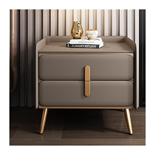 Preisvergleich Produktbild TOMYEUS Nachttisch Nachttischkabinett Ganzkabinett Kleiner Schrank Locker Hauptschlafzimmer High-End-Nachttisch Wohnzimmer Fernseher Seitenschrank mit Schubladenschrank Nachtschrank
