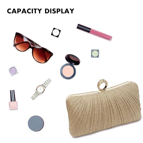 Evening Clutch Purses - Women's Evening Bag Party Purses Handbag for Cocktail/Prom/Party/Wedding/Formal - Image 5