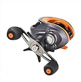 18-Achs-Wasser-Tropfen-Rad-Lange Wurf-Subrad Angeln Magnetische Anti-Explosion-Linie Angelrolle im Freien Angelausrüstung (Farbe: Rechtshänder) kangdongxu (Color : Righthanded)