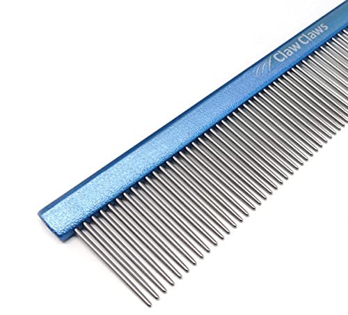 Claw Claws Pet Comb with Flat Handle, Removing and Shedding Matted, Tangled Hair, Grooming Tool for Long and Short Haire