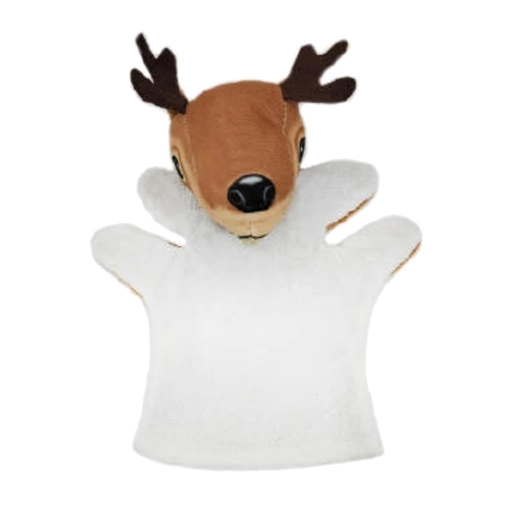 Hand Puppets Plush Make Your Own Puppets Finger Puppets Toy for Storytelling Deer-picture-30