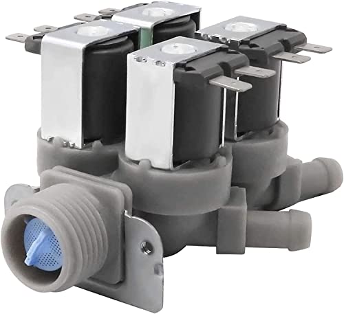 Enterpark ALL NEW 5220FR2008F Water Inlet and Dispenser Valve for LG Washing Machine replaces AP4445613 1268512 5220FR2008L 5221ER1002B AH3527431 EA3527431 PS3527431