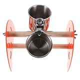 Entretien facile : le bol à oiseaux en acier inoxydable et ses pièces détachables permettent un nettoyage simple, réduisant l’accumulation de saletés et favorisant la santé de votre perroquet. bol à eau pour cage à oiseaux, bols à suspendre pour cage à oiseaux