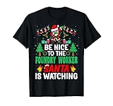 Foundry Worker Xmas Santa T-Shirt Co.