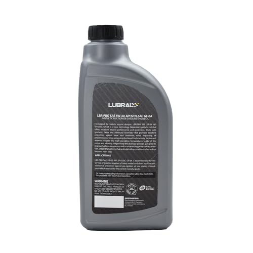 Aceite para motor 5W-30 Lubral 1 qt miniatura 2