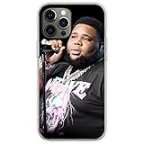 Compatible with iPhone 13 Pro Max Case Rod Type Beat Wave Rapper Protective TPU Soft Shockproof Desi
