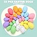 JOYIN 32Pcs Foam Easter Eggs, Assorted Pastel Speckled Easter Eggs for Indoor Table Centerpiece Decoration, Party Favor, Bowl Fillers Wreath Garland