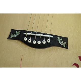 Inlay Stickers pour Chevalet de Guitare Acoustique – Traditional Motif (G/D) – Perle Blanche - Les Beatles, Paul McCartney, John Lennon, RIngo Starr, George Harrison Inlay Stickers pour Chevalet de Guitare Acoustique - Traditional Motif (G/D) - Perle Blanche – Image 5