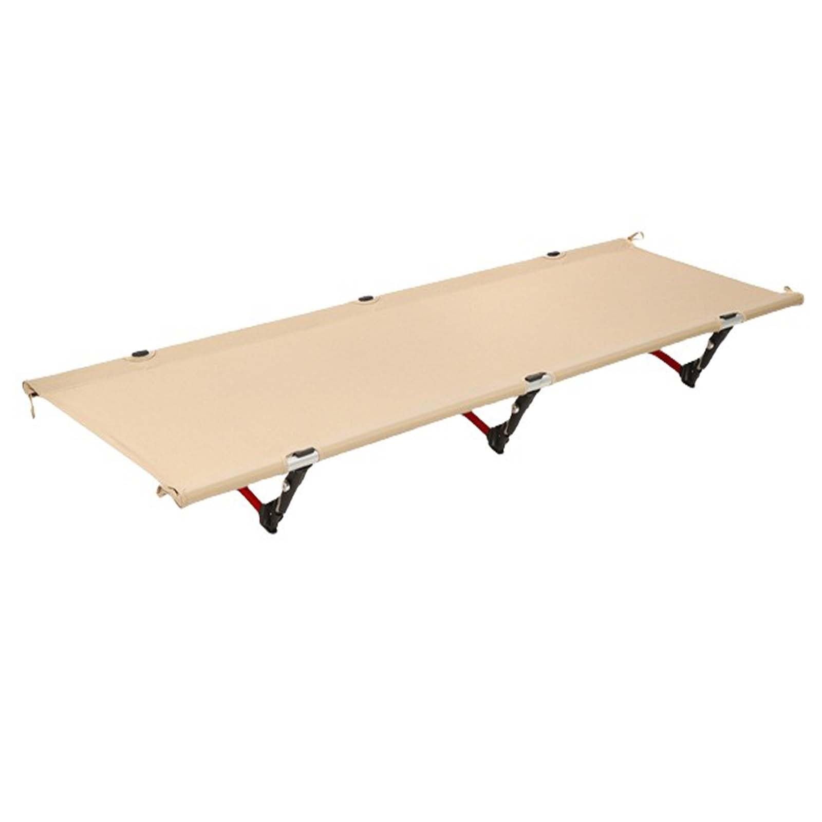 Lit de camping pliant en aluminium avec sac de rangement portable