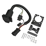  VOBOR Anhänger-Kabelbaum, 7-polig, 4-polig, Mehrfachstecker, Anhänger-Abschleppstecker, Kabel 20135, Ersatz Für Dodge Ram 1500 2000-2008