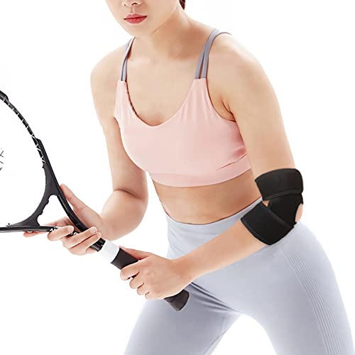 Yunyilan Elbow Brace, Comfortable Night Elbow Sleep Support, Elbow Splint, Adjustable Immobilizer Brace For Joint, Arthritis Pain Relief, Tendonitis, Sports Injury Recovery Fit Men ＆ Women (Black) #TOP4