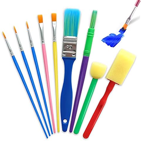Pinceaux Enfants Hanyousheng 9 Pcs Cover