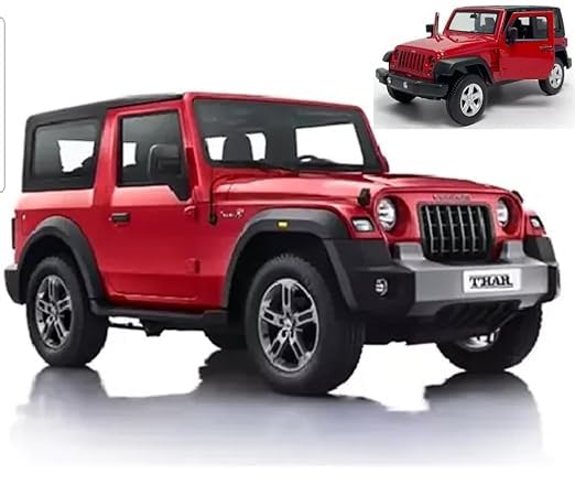 AS Pull Back Mahindra Thar Jeep DIE CAST Metal Toy for Kids| Wonderful Design and Bold Looks. | Miniature Scaled Models Toy CAR Colour- RED, Green, Black, Yellow 40 (B0D5MKPD5M) Amazon Price History, Amazon Price Tracker