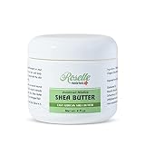 Roselle Naturals Unrefined, Nilotica Shea Butter. All Natural, Raw Shea Butter from East Africa. Smo