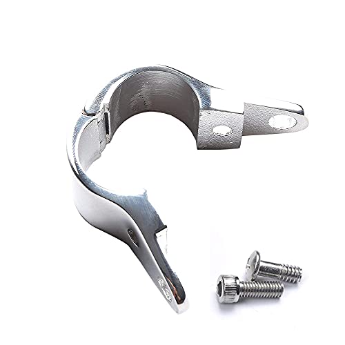 image for MIZUGIWA Boat Bimini Top Hinge Rail Mount,Bimini Jaw Clamp Slides Hing