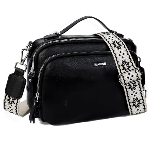 Image of Crossbody Bag,Convertible Top Handle Purse and Satchel for Women | Soft vegan leather; multi pockets; fits A5,iPad mini,long wallet; lightweight organizer for work, travel and weekends