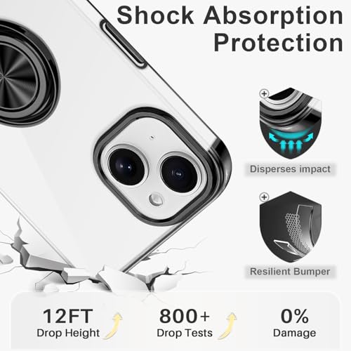 Coque iPhone 14 fine avec support pour regarder vos séries les mains libres